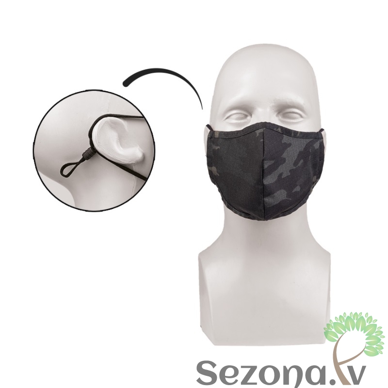 Auduma sejas maska kamuflāža 4 wide-shape R/S