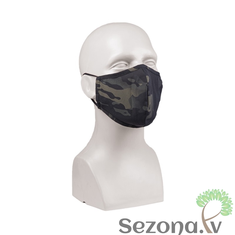 Auduma sejas maska kamuflāža 5 wide-shape PES/EL