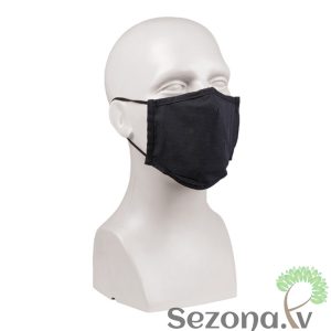 Auduma sejas maska melna square-shape R/S