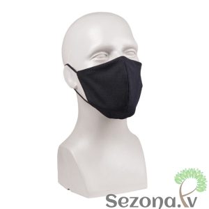 Auduma sejas maska melna V-shape R/S