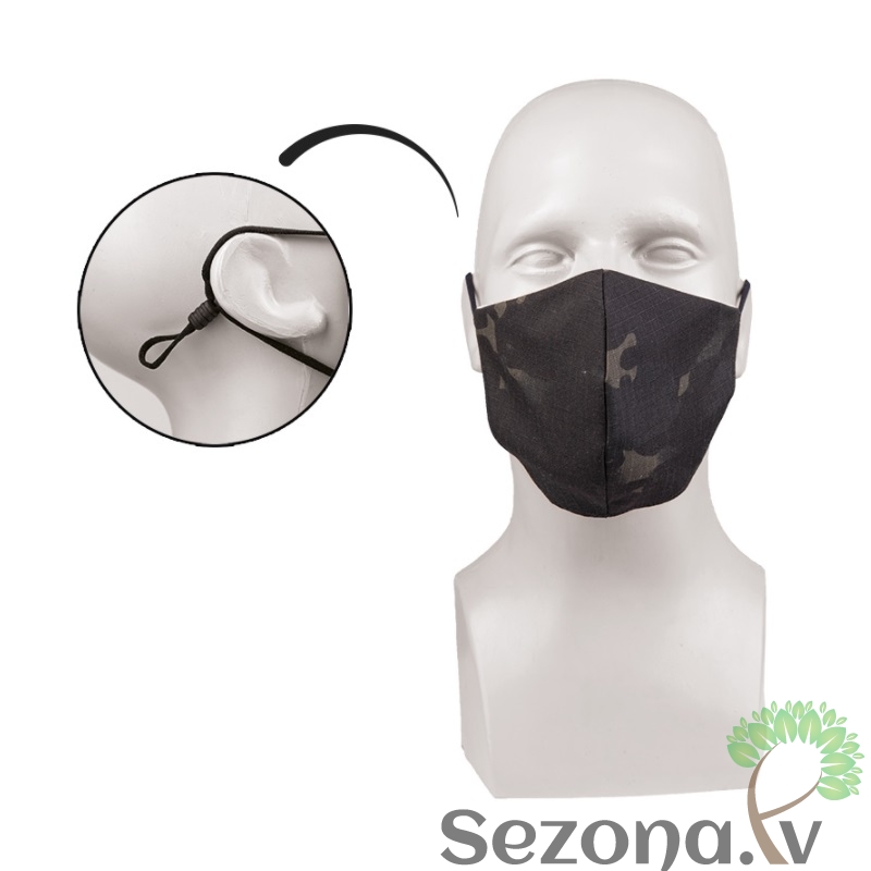 Auduma sejas maska kamuflāža 2 square-shape R/S