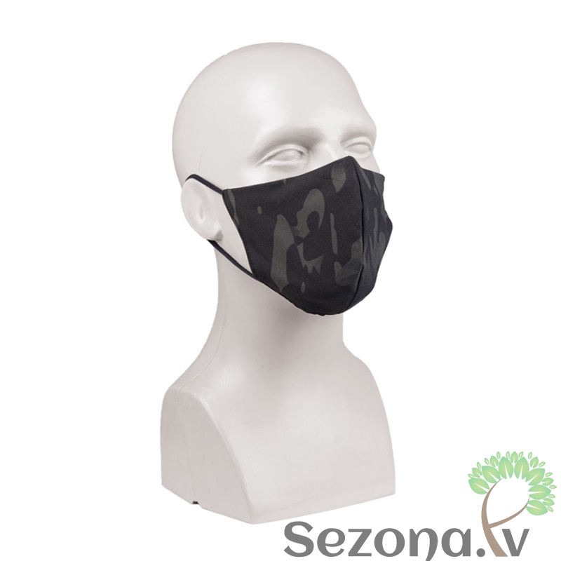 Auduma sejas maska kamuflāža 3 square-shape PES/EL