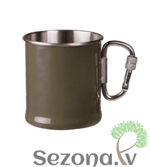 Tūrisma krūze ar karabīni 250ml Mil Tec (14608102)