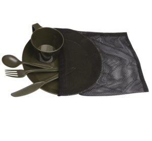 Mil Tec polikarbonāta trauku komplekts (1 pers) 14681000