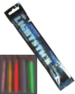 Ķīmiskā gaisma Mil Tec 15cm sarkana (14934010)