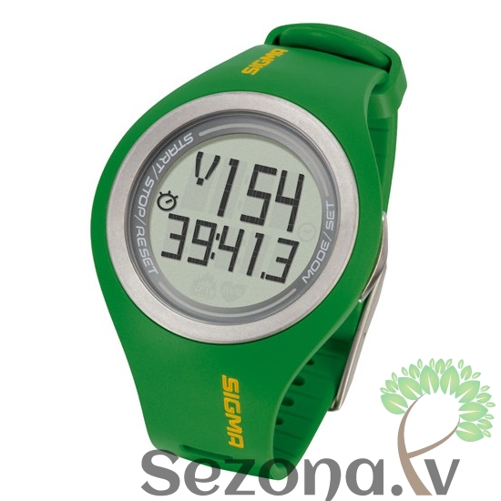 Sigma PC 22.13 pulsometrs, vīriešu, zaļš (22133)