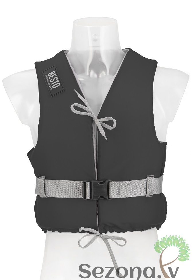 Besto Dinghy 50N BLACK XL(70+kg) glābšanas veste - peldveste
