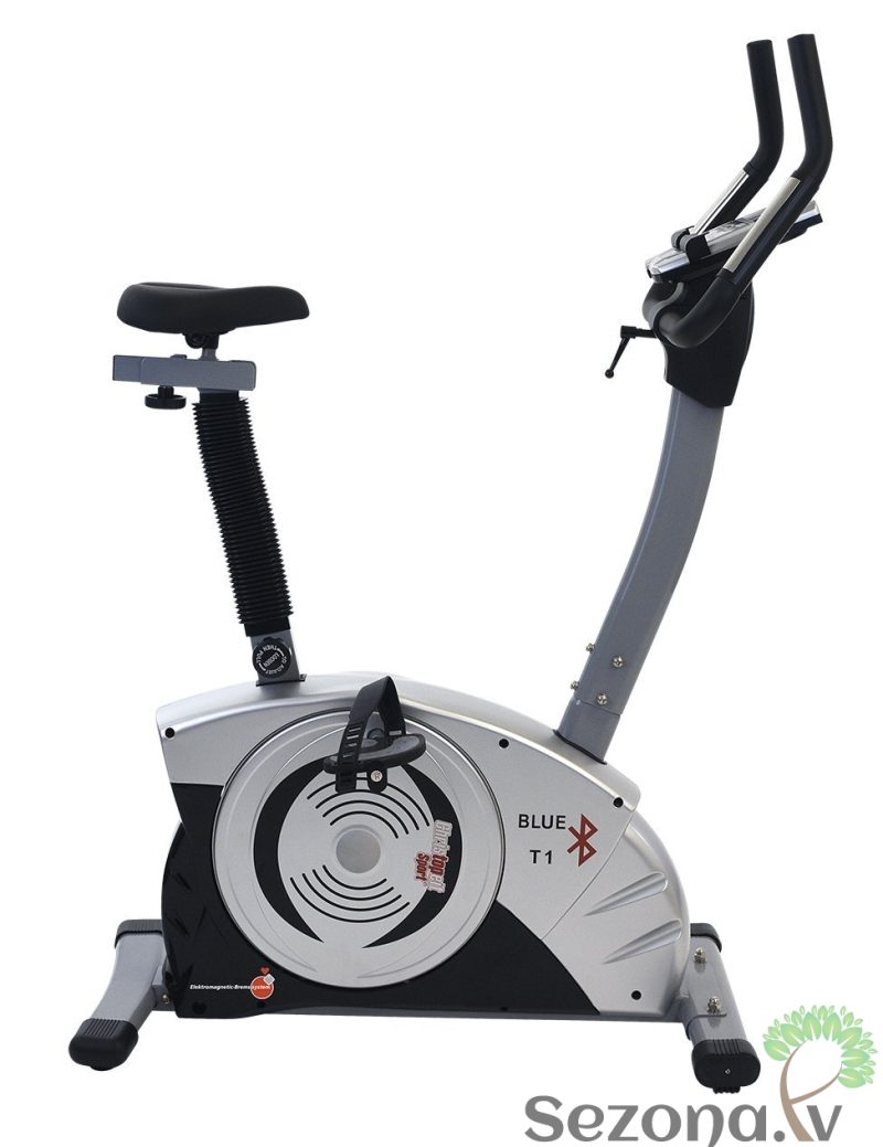 Velotrenažieris Christopeit BLUE T1 Virtual ergo, induct., 12/150kg