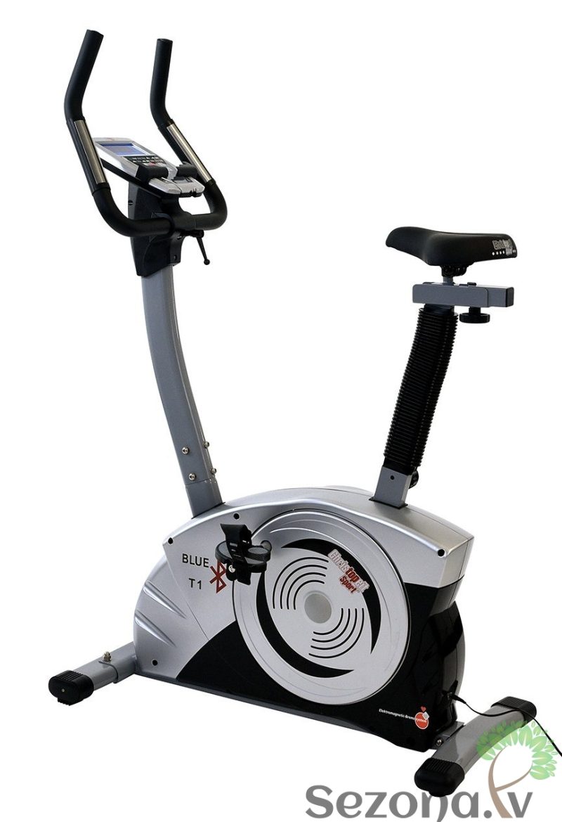 Velotrenažieris Christopeit BLUE T1 Virtual ergo, induct., 12/150kg
