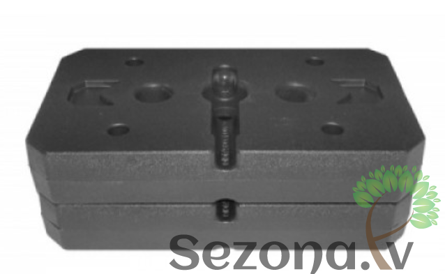 Christopeit Weight Set, 2 pieces of weights 5 kg for SP20