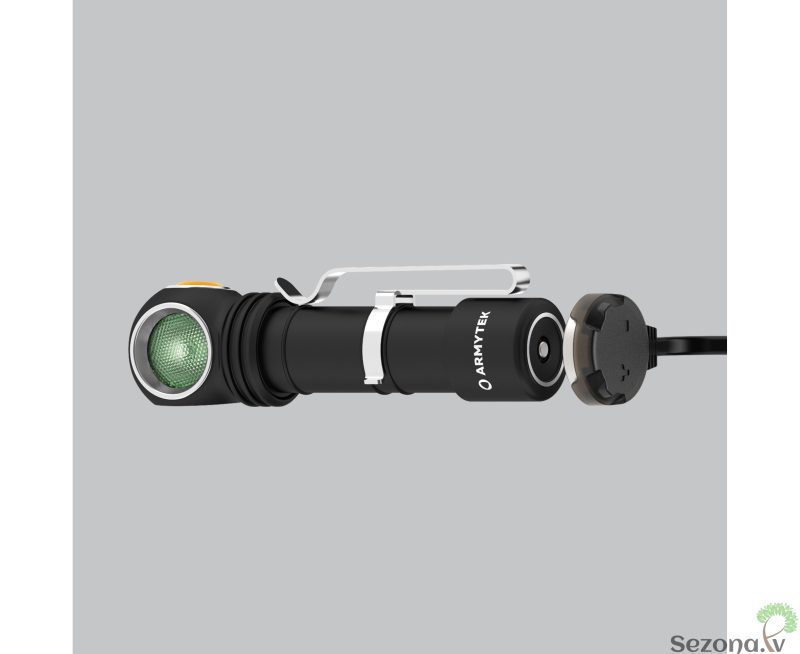 ARMYTEK WIZARD C2 WG MAGNET USB (WHITE LIGHT) makšķernieku pieres lukturis