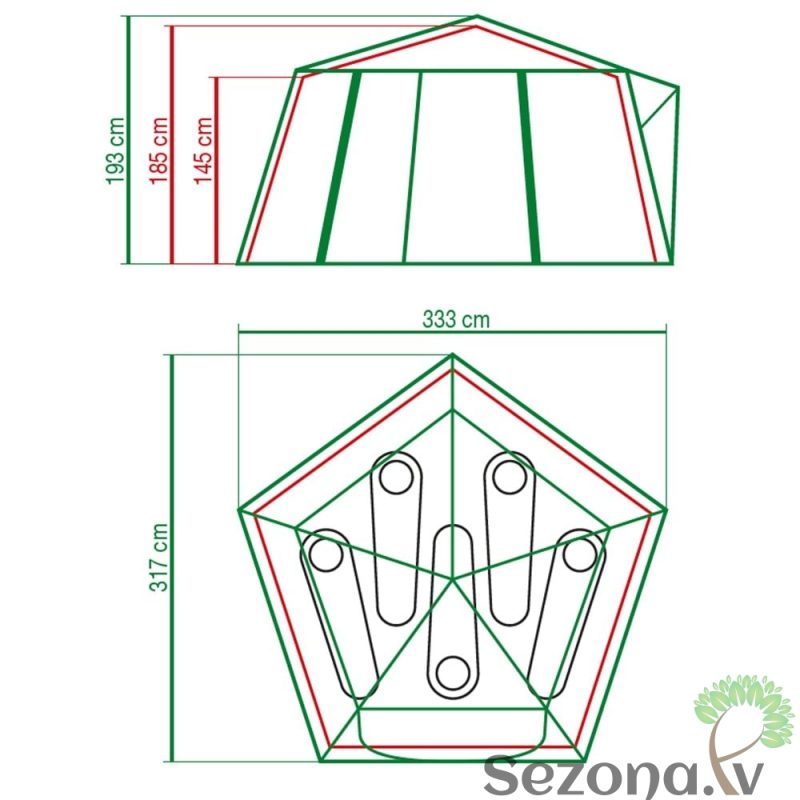 Coleman telts POLYGON 5