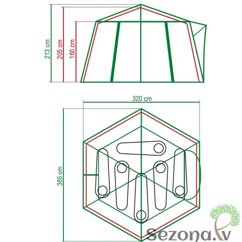 Coleman telts POLYGON 6