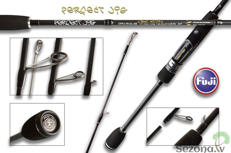 Crazy Fish Perfect Jig spinings 2.40m, 15-56gr