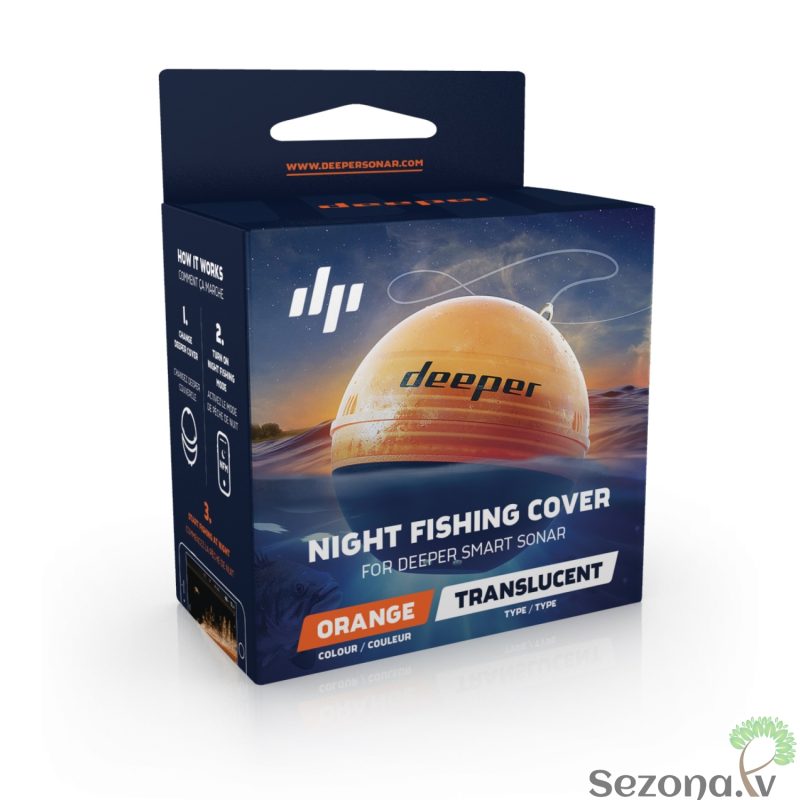 DEEPER FISHFINDER nakts uzlika