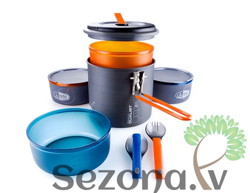 GSI Outdoors Trauku komplekts Glacier Stainless Dualist