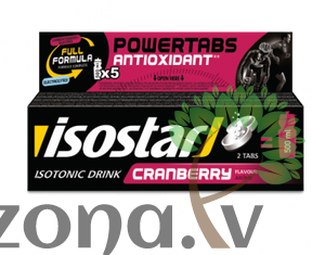 Tabletes Powertabs Cranberry 120g (10x12g)