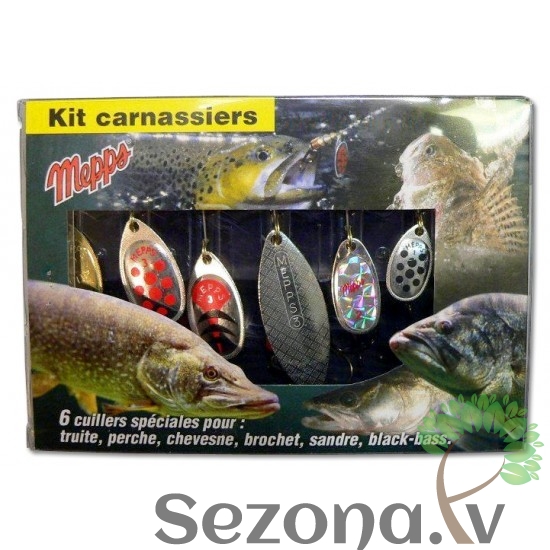 Mepps komplekts universāls 6 rotiņi
