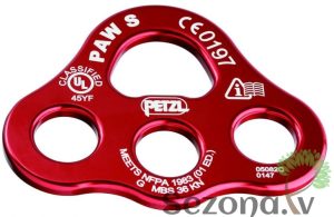 Plāksnes Petzl Paw sarkana S
