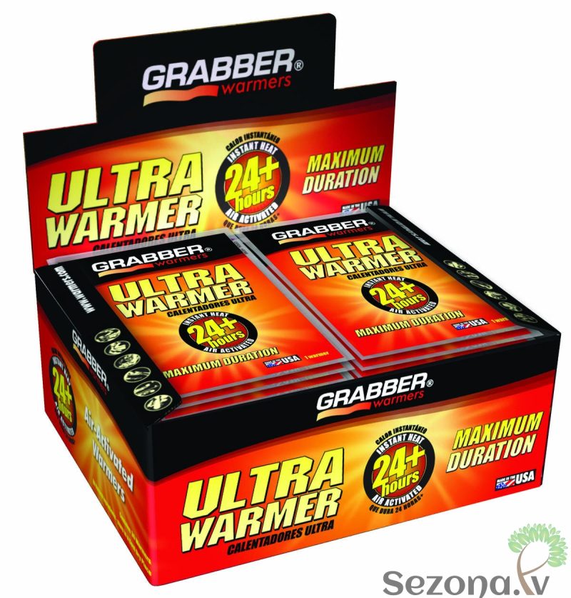 Ķermeņa sildītājs Grabber Ultra (30 gab.)