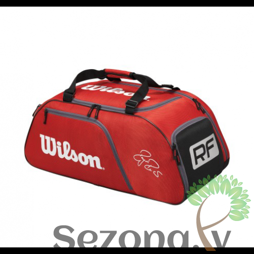 Wilson FEDERER TEAM 15 tenisa rakešu soma 2 raketēm