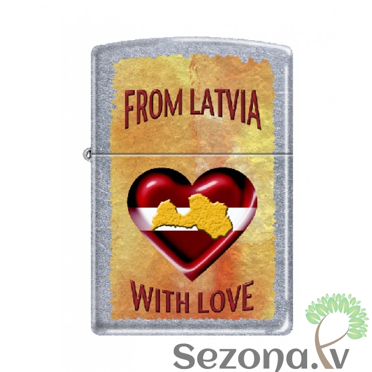 Zippo 207CI010419 From Latvia With Love šķiltavas