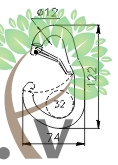 Karabīne Climbing Technology Kayak