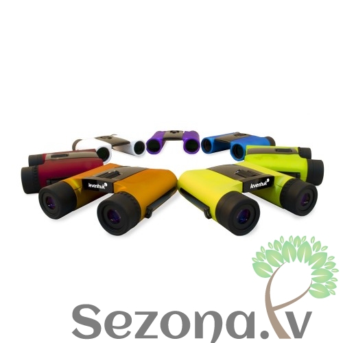 Levenhuk Rainbow 8x25 Sarkans Berry Binoklis