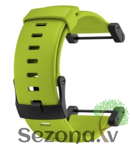 SUUNTO CORE CRUSH LIME FLAT SILICONE STRAP
