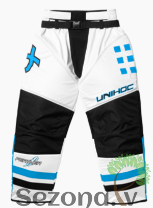 Unihoc Bikses Feather balta/zila