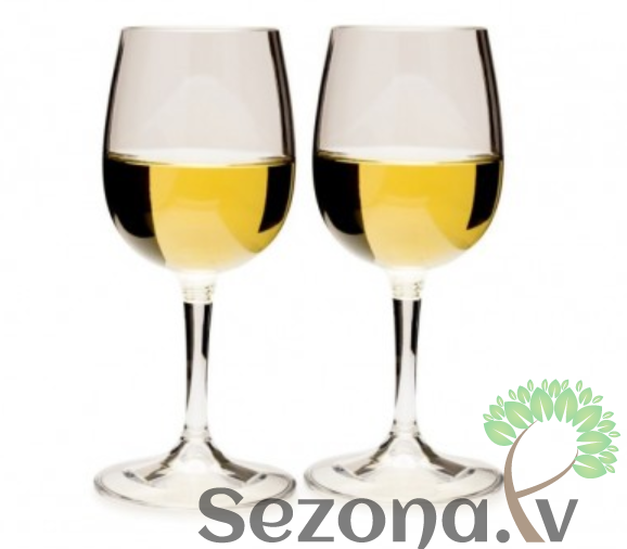 GSI Outdoors Glāze Nesting Wine Glass Set