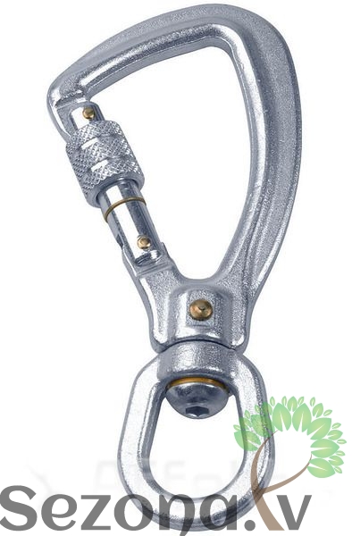 Karabīne Singing Rock Twister Hook Screw Gate
