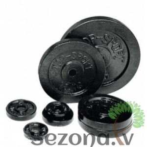 Christopeit Weight Set, 2 pieces of weights 5 kg for Profi Center
