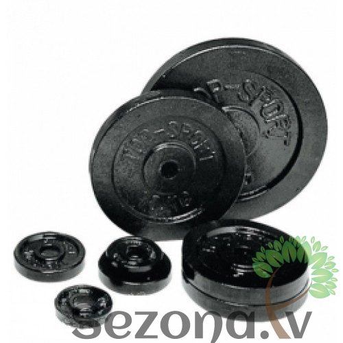 Christopeit Weight Set, 2 pieces of weights 5 kg for Profi Center