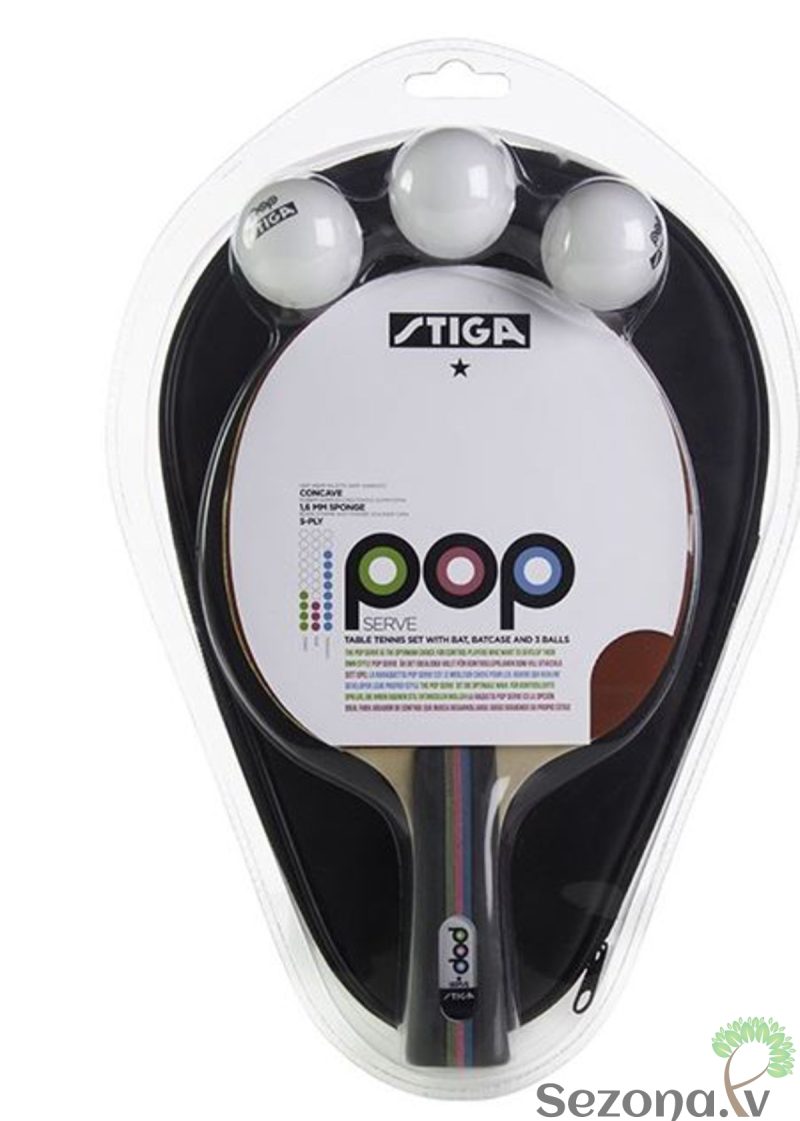 STIGA komplekts Pop Serve 1*