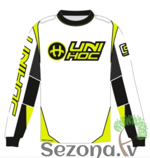 Unihoc Krekls Optima balta/dzeltena