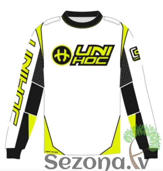 Unihoc Krekls Optima balta/dzeltena