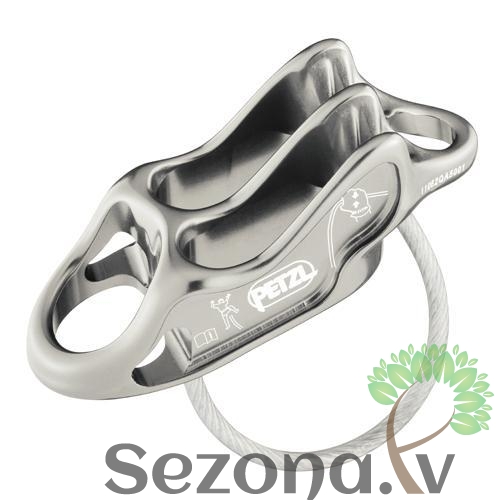 Drošināšanas ierīce Petzl Reverso 4 pelēka