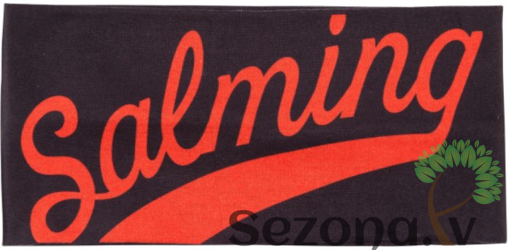 Salming Headband XXL Black florbola spēlētāja galvas apsējs