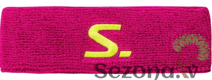 Salming Knitted Headband Pink florbola spēlētāja galvas apsējs