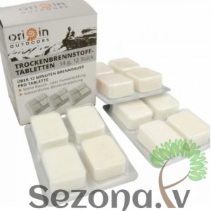 ORIGIN OUTDOORS Sausais spirts Solid Fuel 12X14g