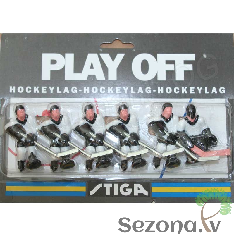 Stiga Play Off Hockey Team galda hokeja spēlētāju komplekts  balta/melna GERMANY