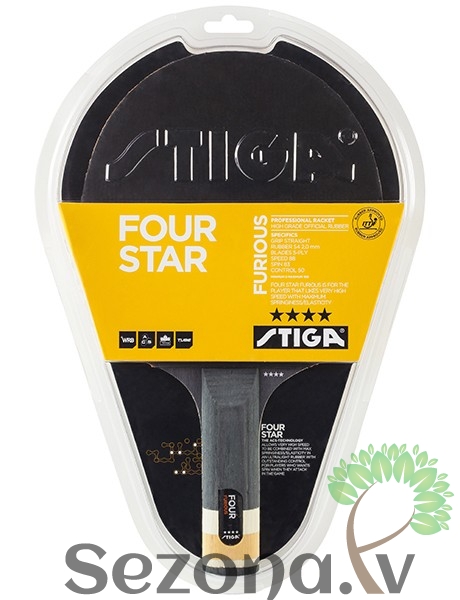STIGA rakete Furious 4* (straight)