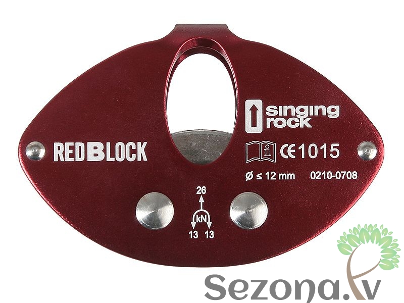 Trīsis Singing Rock Redblock