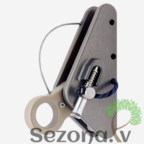 Virves saspiedējs Petzl Rescucender rope clamp/grab