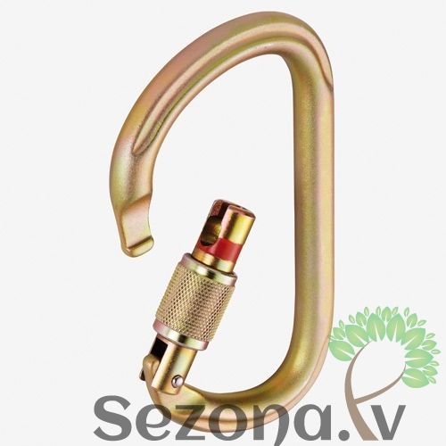 Karabīne Petzl Vulcan Screw Lock bronza