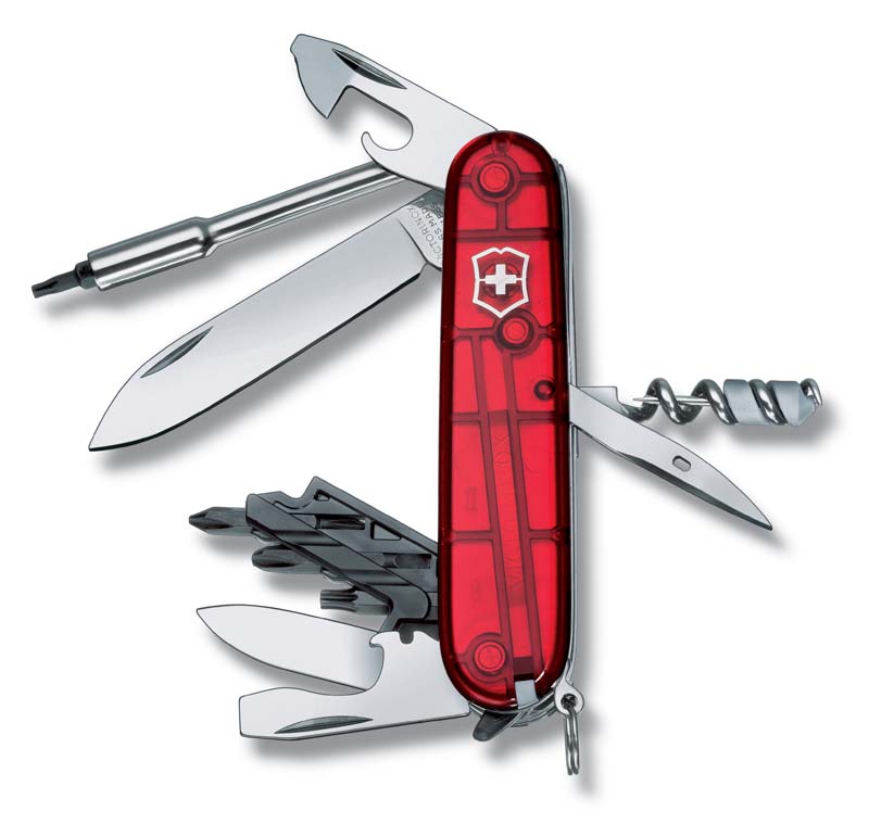 VICTORINOX CYBER TOOL S MEDIUM POCKET KNIFE WITH WRENCH AND HEX DRIVE 1.7605.T