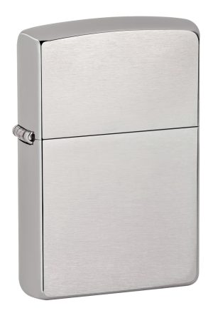 Zippo Lighter 13 Brushed Sterling Silver 13