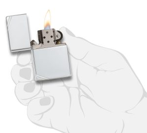 Zippo Lighter 14 Sterling Silver Vintage 14