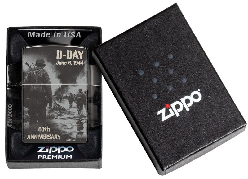 Zippo Lighter 24756-113790 D-DAY 80tth Anniversary Collectible 24756-113790